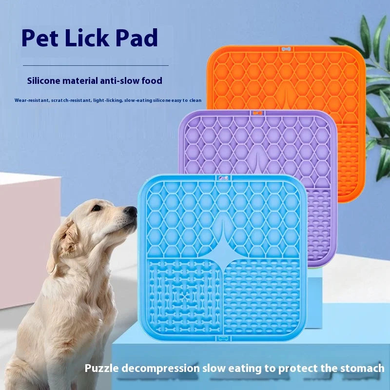Pet Silicone Licking Pad