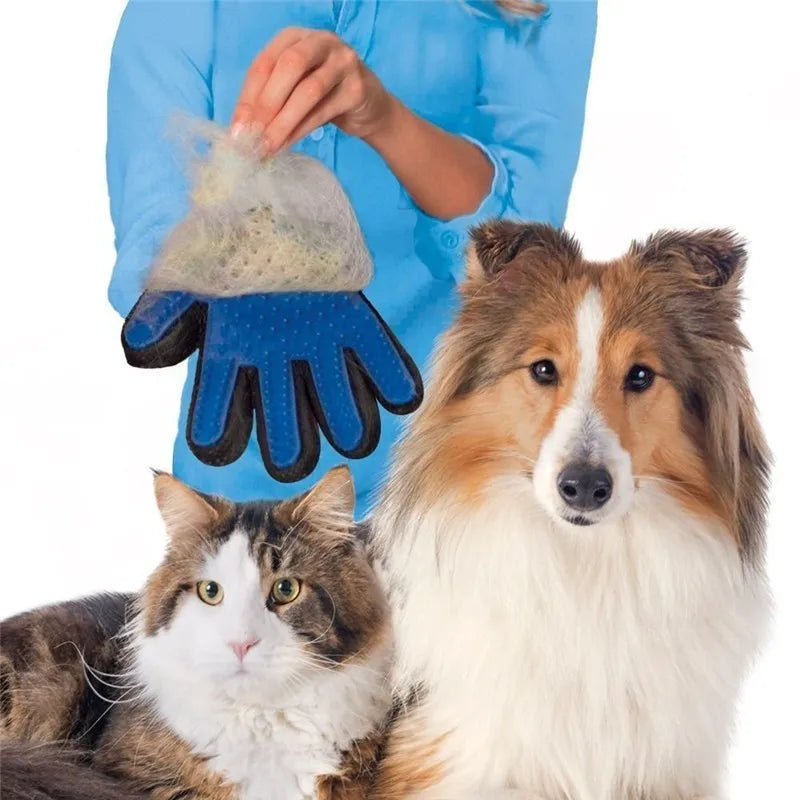 Pet Grooming Deshedding Gloves