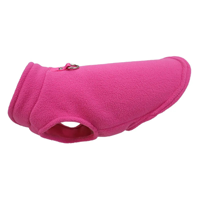 Warm Fleece Dog Vest