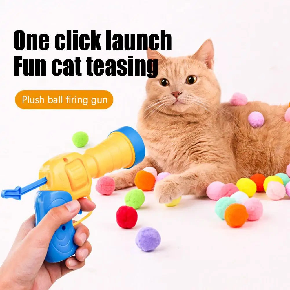 Interactive Cat Toy Launcher