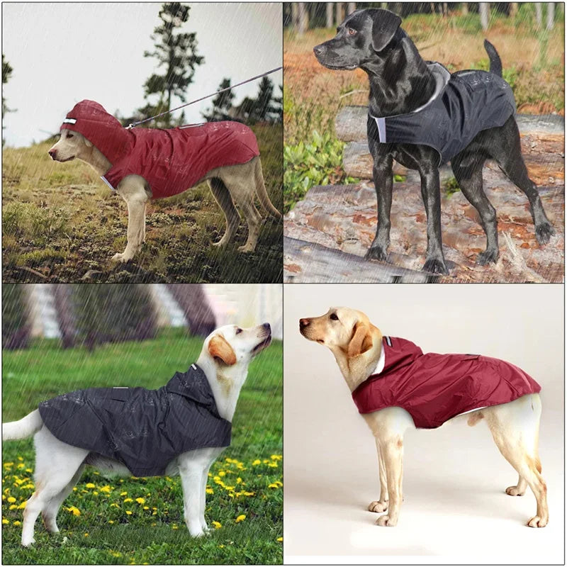 Waterproof Dog Raincoat Jacket