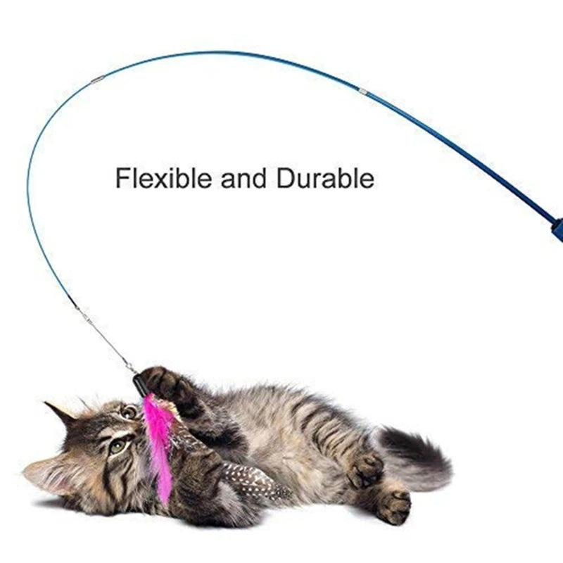 Telescopic Cat Teaser Wand
