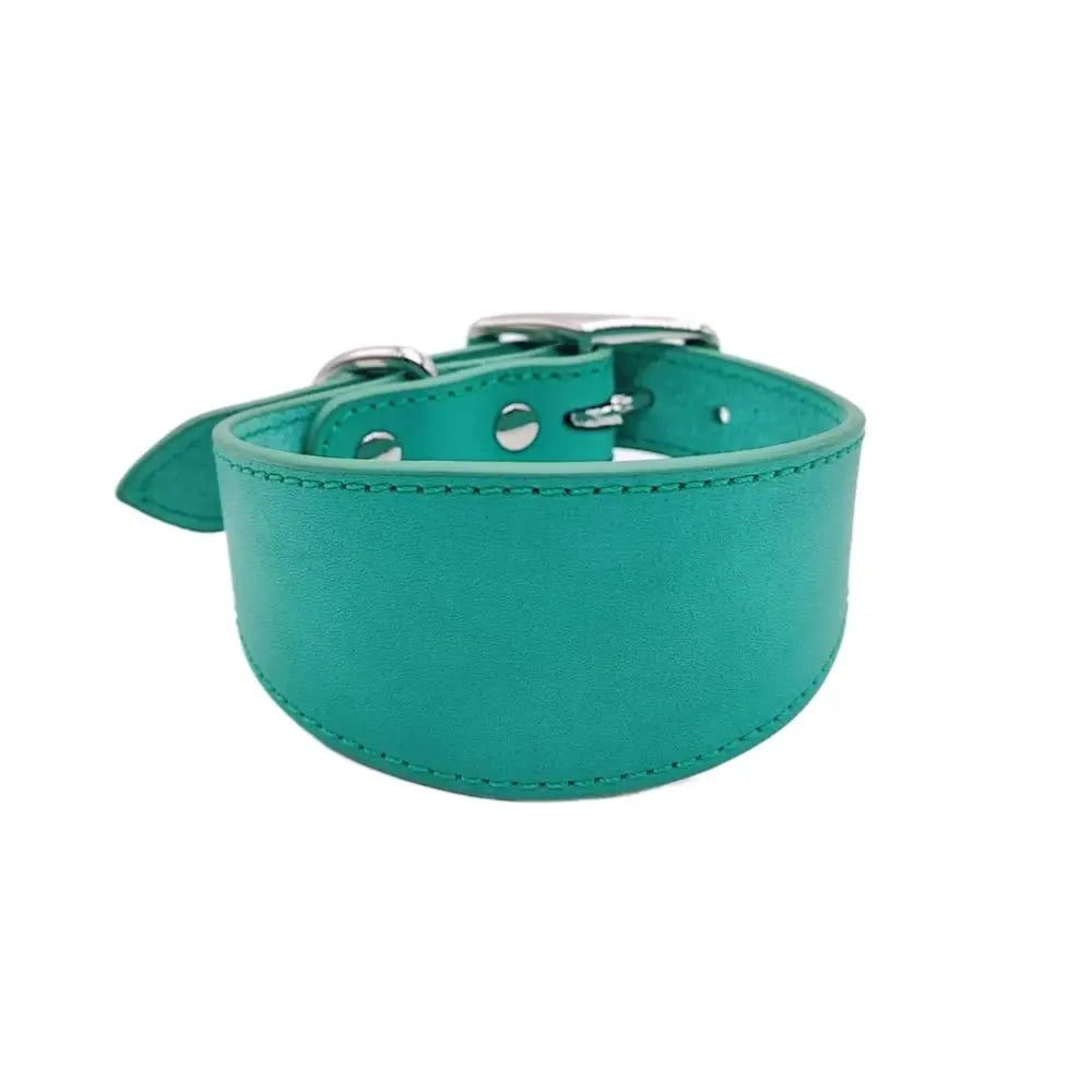 Adjustable Leather Dog Collar