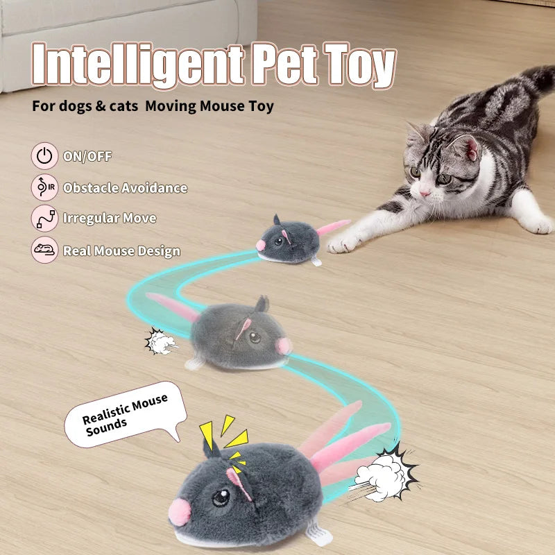 Electric Interactive Cat Toy