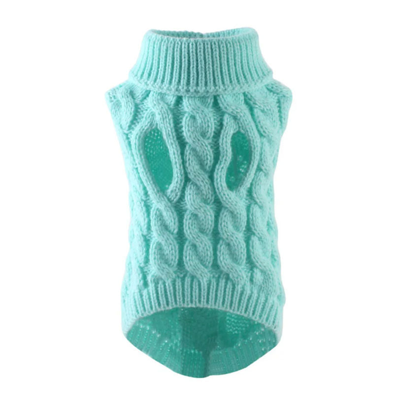 Warm Knitted Dog Sweater
