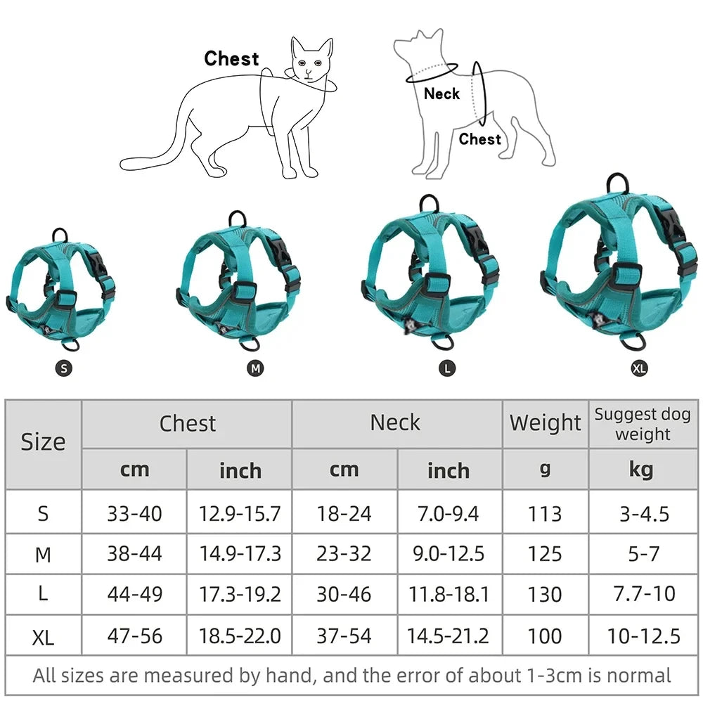 Cat Harness Leash Set