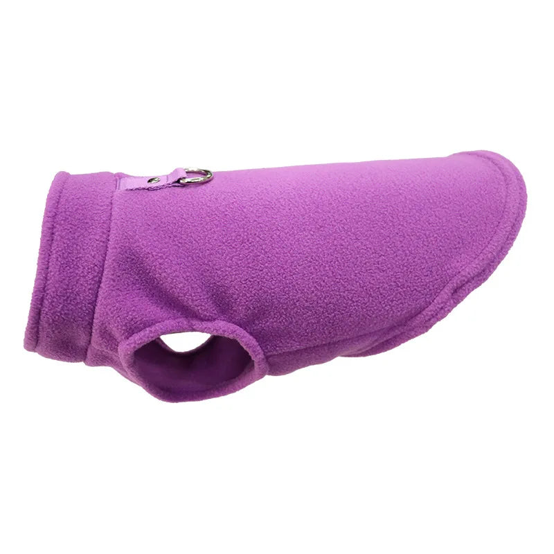 Warm Fleece Dog Vest