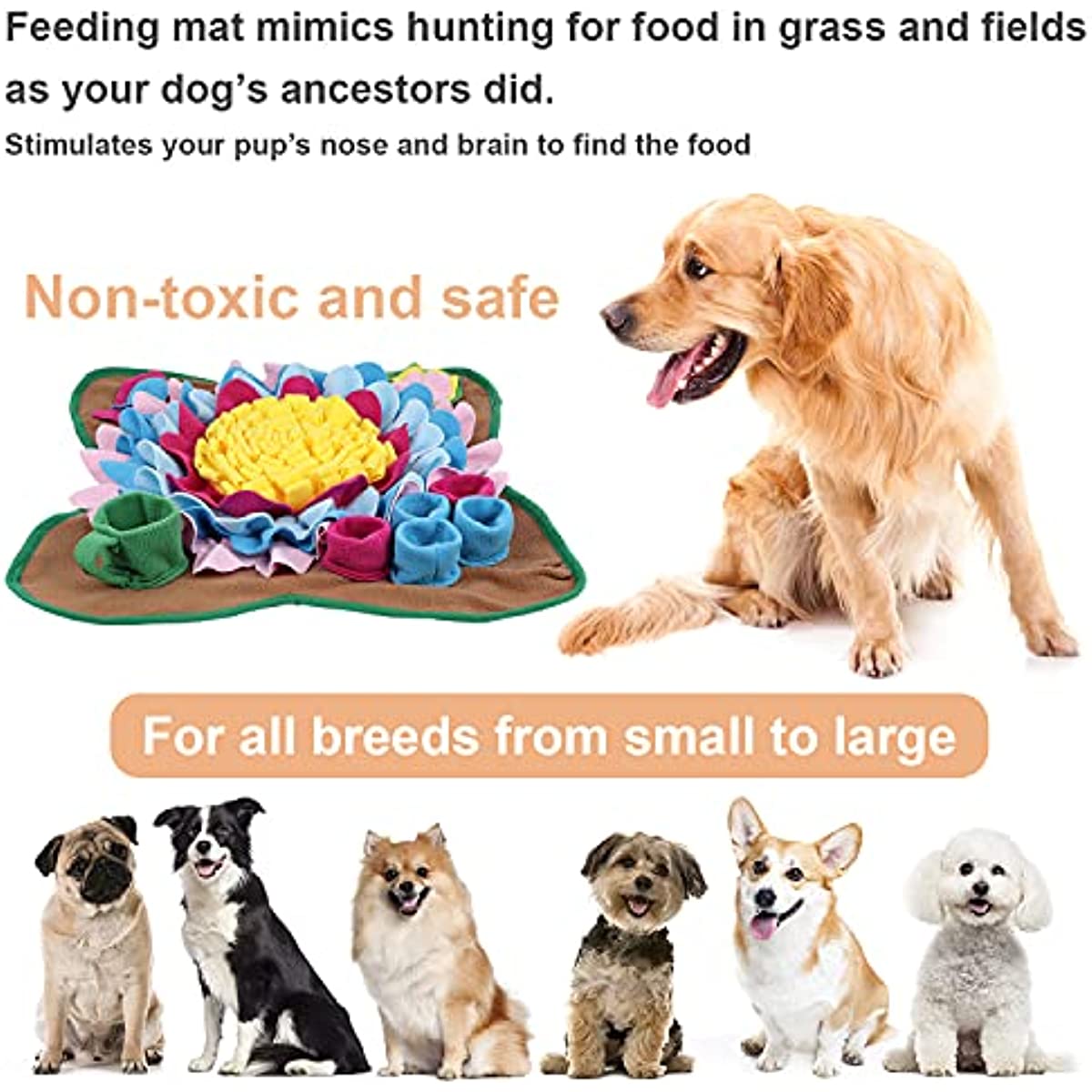 Pet Snuffle Feeding Mat