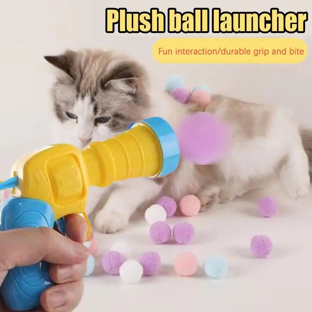 Interactive Cat Toy Launcher