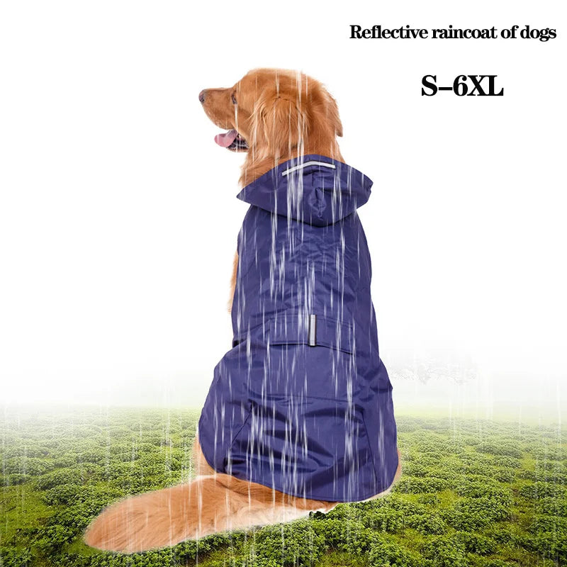 Waterproof Dog Raincoat Jacket