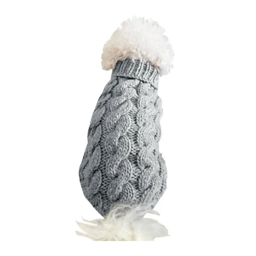 Warm Knitted Dog Sweater