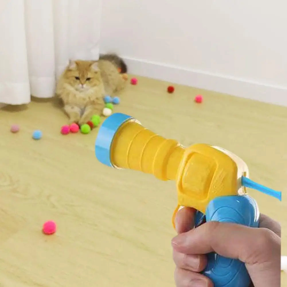 Interactive Cat Toy Launcher