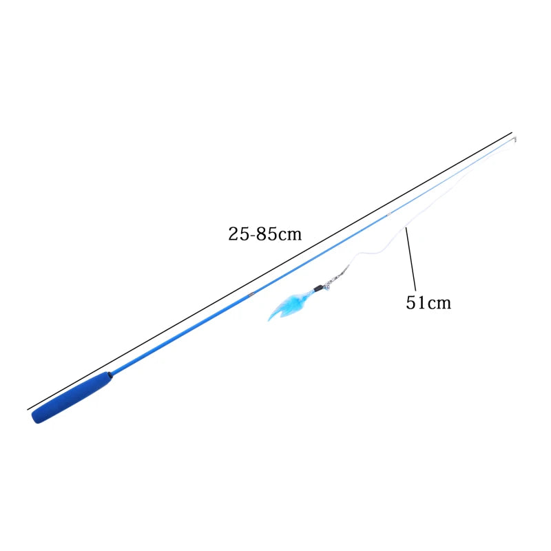 Telescopic Cat Teaser Wand