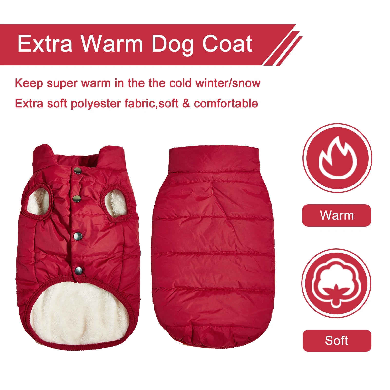 Winter Coat Dog Clothes