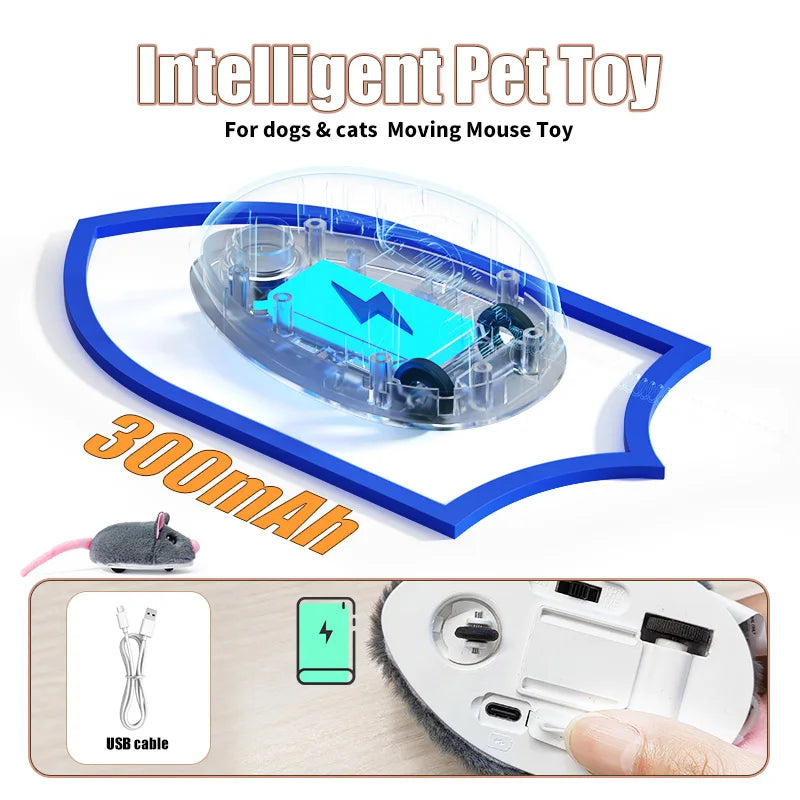 Electric Interactive Cat Toy