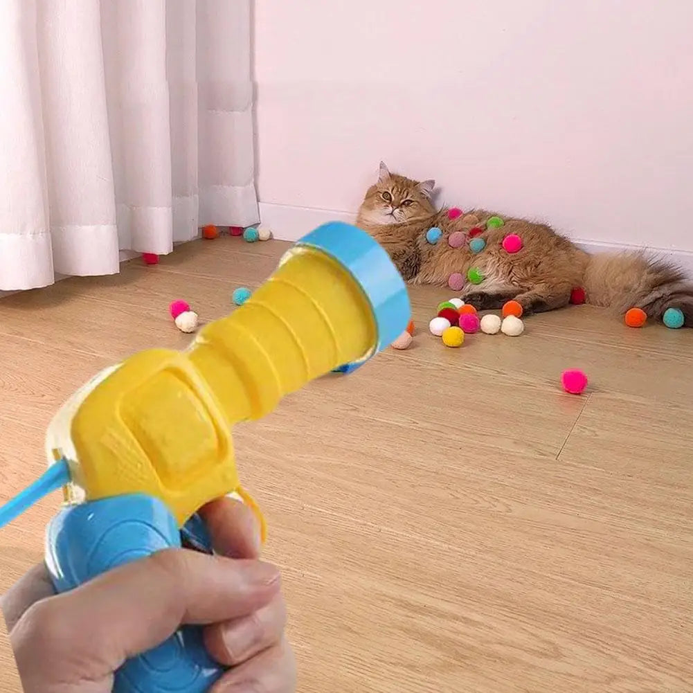 Interactive Cat Toy Launcher