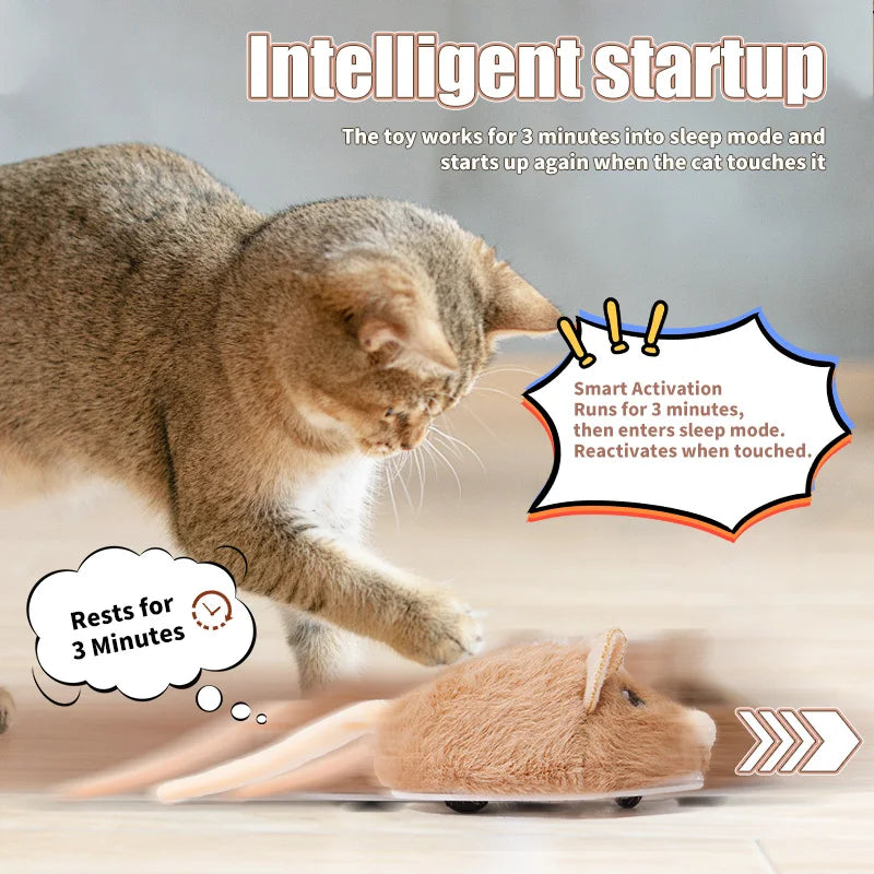 Electric Interactive Cat Toy
