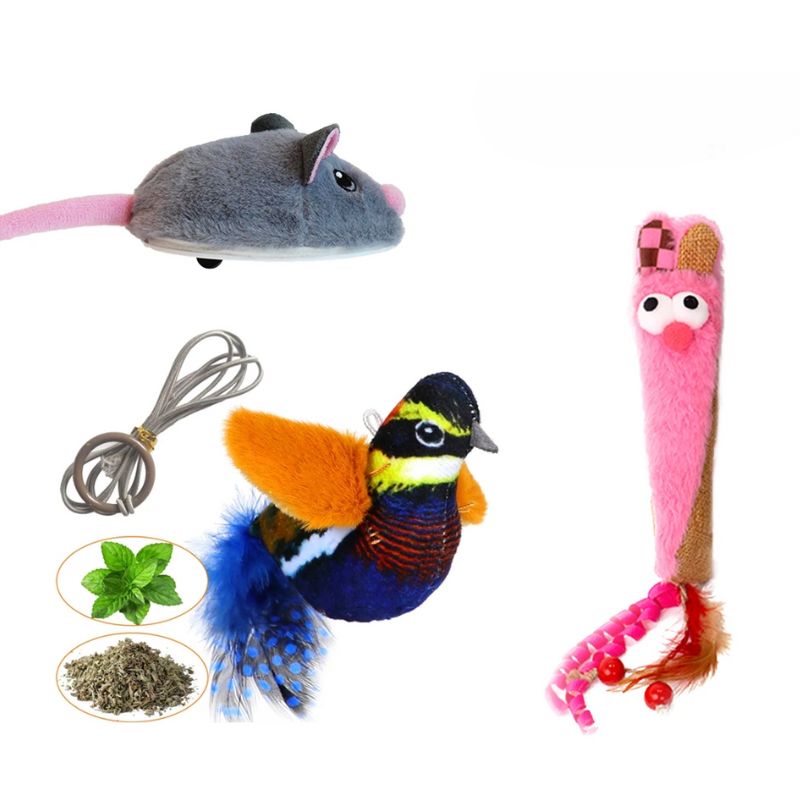 Electric Interactive Cat Toy